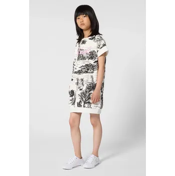 Dámské šaty Dětské bavlněné šaty Karl Lagerfeld Z31156.114.150 černá 99X, vel. 126