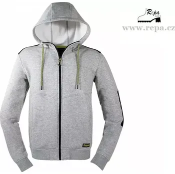 pracovní mikina Mikina KAPRIOL SLICK HOOD melír L