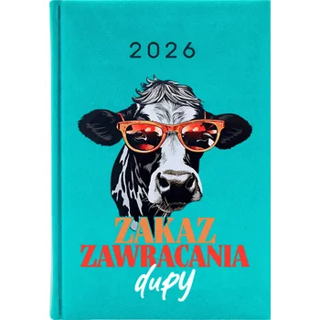 Kalendář Knižkový kalendář 2026 A5 FunnyCase modrý