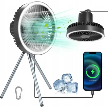 Domácí ventilátor Stolní ventilátor Bedee VGBFFFF, černý