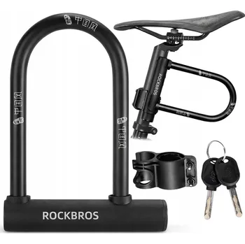 Zámek na kolo Zabezpečení kola U-zámek Rockbros 32410607001
