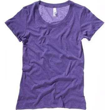 Bella + Canvas | 8413 purple triblend M Tričko - dámské