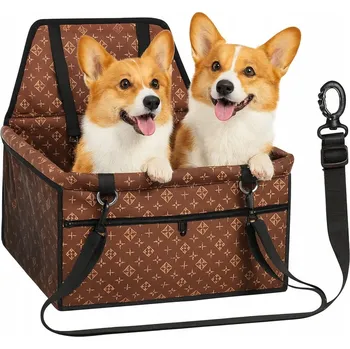 přepravka pro zvíře Přepravka pro psa - podložka do auta na sedadlo 40 x 40 x 24 cm