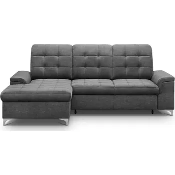 Sedací souprava ADRIANA rohová sedací souprava, pravá, šedá