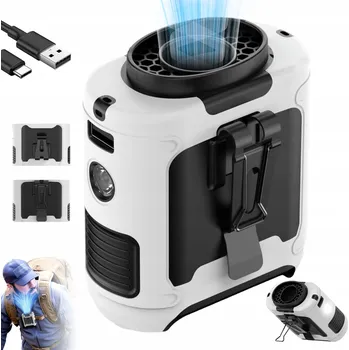 Domácí ventilátor Mini ventilátor Bedee PŘENOSNÝ VENTILÁTOR bílý