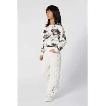 Chlapecká mikina Dětská bavlněná mikina Karl Lagerfeld Z31135.156.162 černá 99X, vel. 156