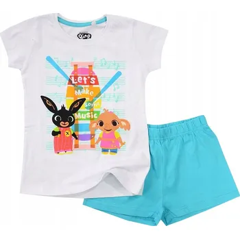 Dívčí pyžamo Dívčí pyžamo Bing, pyžamko pro holčičku, tričko a šortky, BAVLNA (bavlna), velikost 110