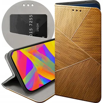 Pouzdro na mobilní telefon Flipové pouzdro Hello Case pro Honor 90 5G hnědé