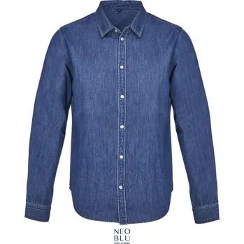 Pánská košile NEOBLU | Bennett Men Košile XL stone wash