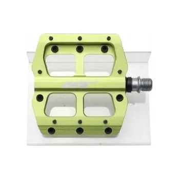 Pedál na kolo Platformové pedály HT HT-AN03A zelené