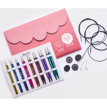 Nástroj na niť a příze KnitPro sada výměnných jehlic ZING Deluxe 13 cm