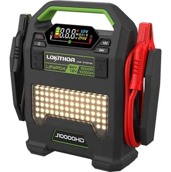 Startovací zdroj LOKITHOR Startovací zdroj J10000HD, 12/24V, 10000A, 256Wh