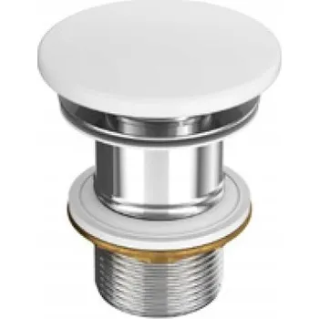 Sifon Zátka umyvadlová výpust Click-Clack kulatý Cersanit bílá