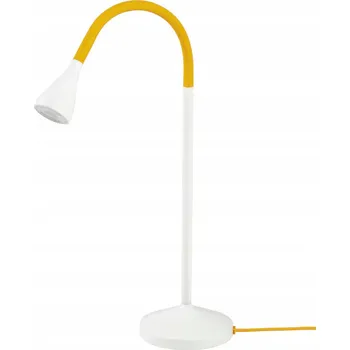 Lampička IKEA NAVLINGE LED stolní lampa, žlutá/bílá
