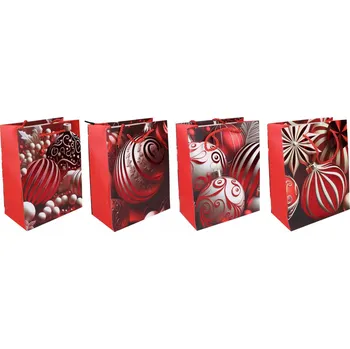 Dárková taška Vánoční dárková taška M 26x32x10 cm - 4