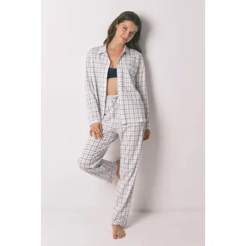 Dámské pyžamo Bavlněné pyžamo women'secret 3793068 bílá 00X, vel. S