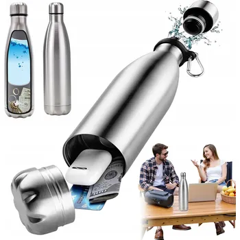 Termoska TERMOSKA 750ML IZOLOVANÁ OCEL 304 S UCHEM NA PŘENÁŠENÍ, ODNÍMATELNÉ DNO