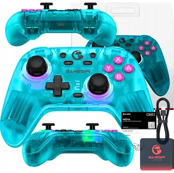 Gamepad Bezdrátový ovladač a drátový ovladač pro Nintendo Switch, vícebarevný