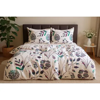 Povlečení Povlečení MUŠELÍN mikro SINA fialovorůžové