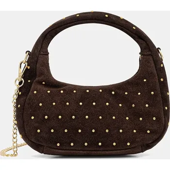 Kabelka Semišová kabelka Answear.LAB c00078.ISR hnědá 89X, vel. ONE SIZE