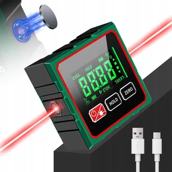 Obraz DIGITÁLNÍ ÚHLOMĚR S ELEKTRONICKÝM LASEREM PRO ZPRACOVÁNÍ DŘEVA