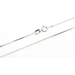 Řetízek z bílého zlata venezia 55 cm ZLR1632F + DÁREK ZDARMA