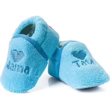 Capáčky ATTRACTIVE kojenecké botičky modré, velikost 19