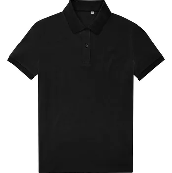 Dámské tričko B&C | My Eco Polo 65/35 /women_° black 3XL Polo - dámské