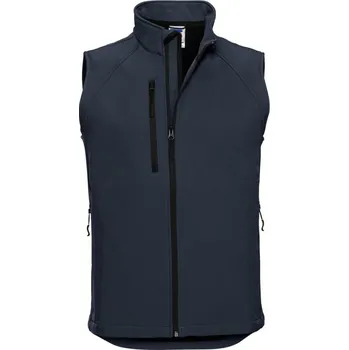 Pánská vesta Russell Athletic | 141M french navy XXL Vesta (softshellová)