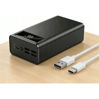 Powerbanka POWERBANKA 50000MAH 4XUSB USB-C SILNÁ RYCHLÉ NABÍJENÍ S BATERKOU