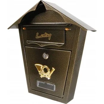 Poštovní schránka POŠTOVNÍ SCHRÁNKA SD1 ZLATÁ-ANTICKÁ