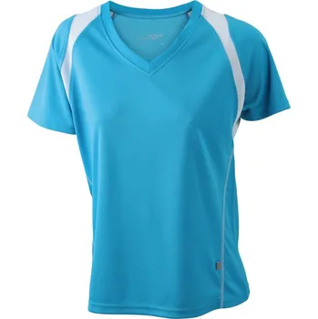 Dámské tričko Daiber | JN 396 Tričko - dámské L turquoise/white