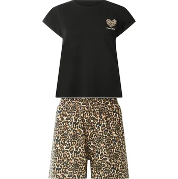 Dámské noční prádlo esmara® Dámské pyžamo (černá, L (44/46))