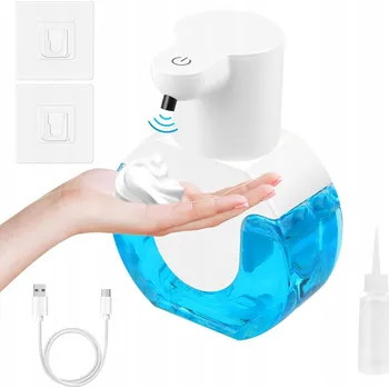 Dávkovač mýdla Velký bezdotykový automatický dávkovač mýdla v pěně, USB dávkovač pěny
