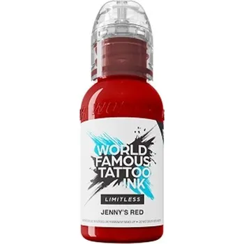 Tetování WORLD FAMOUS LIMITLESS - Jenny´s Red 30ml