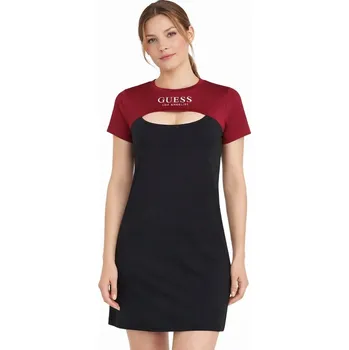 Dámské šaty Guess dámské šaty pro běžné nošení, teplákové, délka ke kolenům, velikost XL