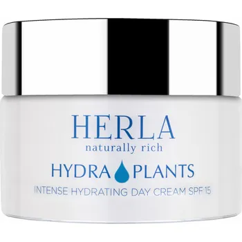 Pleťový krém Herla Hydra Plants SPF15 Intenzivně hydratační denní krém 50 ml