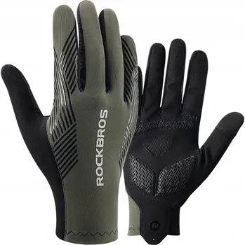 Cyklistické rukavice Celorozepínací cyklistické rukavice Rockbros pro jaro/léto/podzim, velikost: XXL