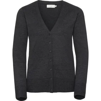 Dámský svetr Russell Athletic | 715F charcoal marl 3XL Cardigan