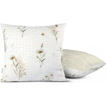 Povlečení DARRÉ Krepový povlak na polštář Polní kvítí Velikost: atypický 50 x 60