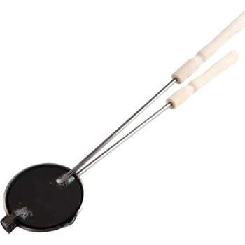 Kuchyňské kleště Perfect Home Ocelové kleště na slaninu s dřevěnou rukojetí, 12027