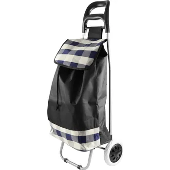 Nákupní taška Perfect Home 28353 Nákupní taška na kolečkách 51 L, nosnost 15 kg, černá