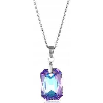 Náhrdelník Náhrdelník Rectangle - Fialová KP-20963