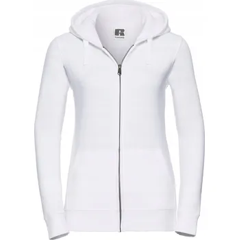 Dámská mikina Dámská Mikina s kapucí Autentická bílá s kapucí , vel. XS