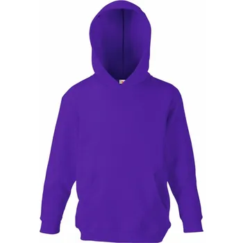 Dívčí oblečení F.O.L. | Classic Kids Hooded Sweat purple 116 Mikina s kapucí - dětská