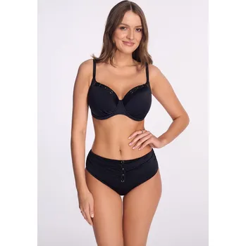 Dámské plavky Ava SK 252 Černá plavková podprsenka s plnými košíčky černá 75F