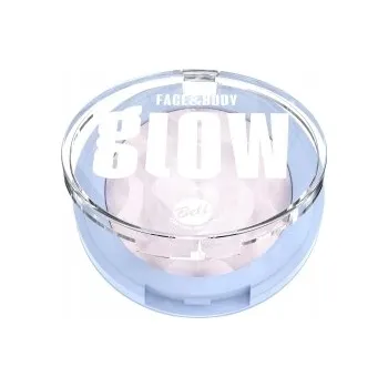 Rozjasňovač Bell Glow Jednotlivý lisovaný rozjasňovač růžový 4 g