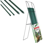 IGOTREND IGOTREND, SET 10 ks 38757 tyč k rostlinám kov/PVC 1,1 x 120 cm zelená