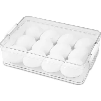 Dóza na potraviny HomePRO 140043 Dóza na vajíčka, 12ks, transparentní