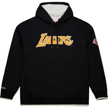 Pánská mikina Mitchell & Ness NBA TEAM LEGACY FLEECE HOODIE VINTAGE LOGO LAKERS Velikost oblečení: 2XL
